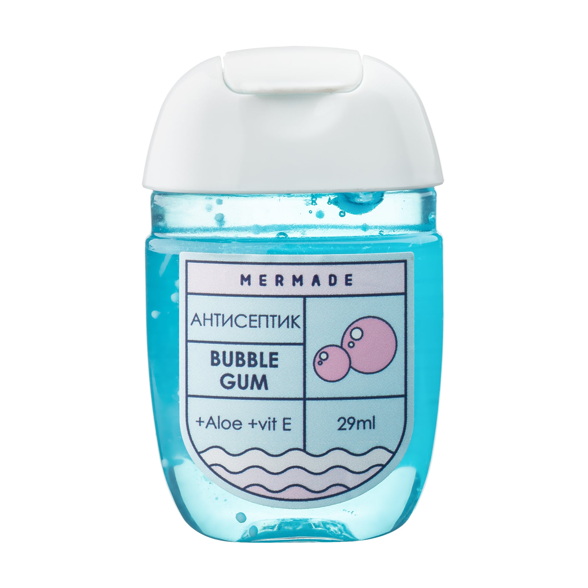 Антисептик для рук Mermade Bubble Gum Жувальна гумка, 29 мл